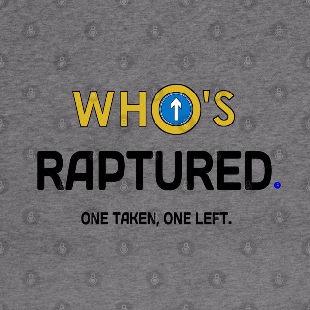 Who Is Raptured-taken or left behind. by The Witness